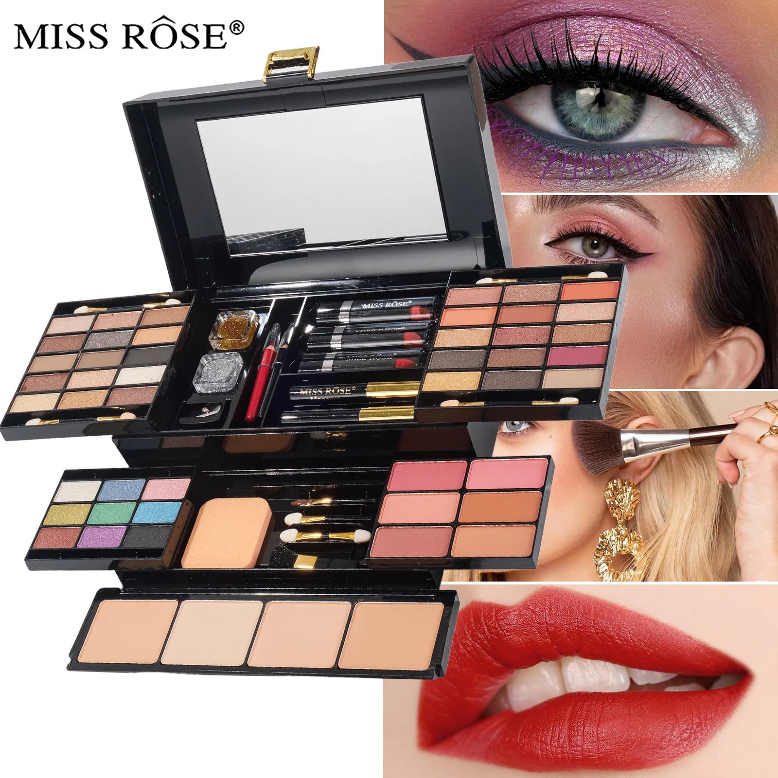 Professional Makeup Kit (58 Colors)