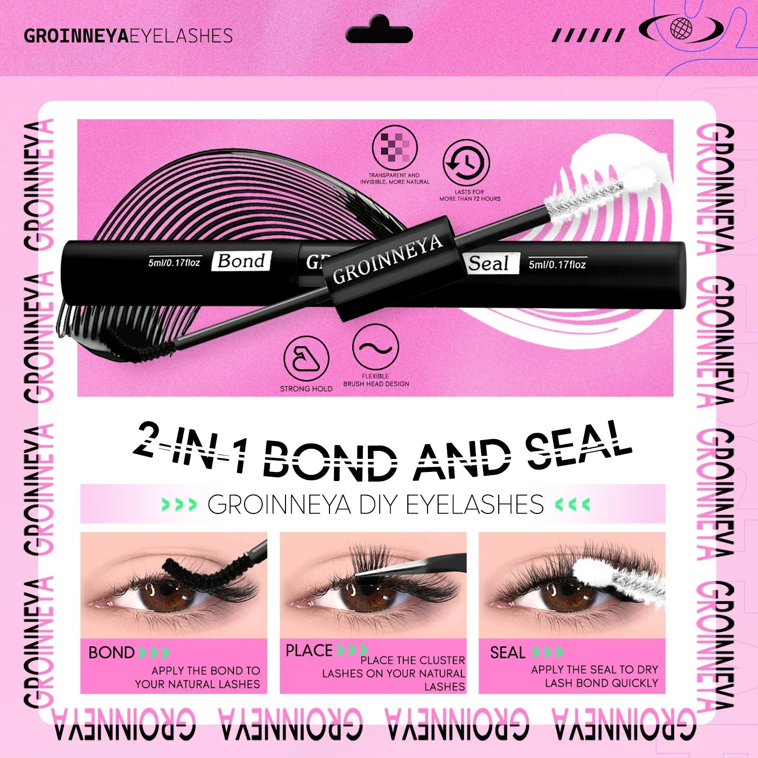 Wispy Cat Eyelash Extensions Kit