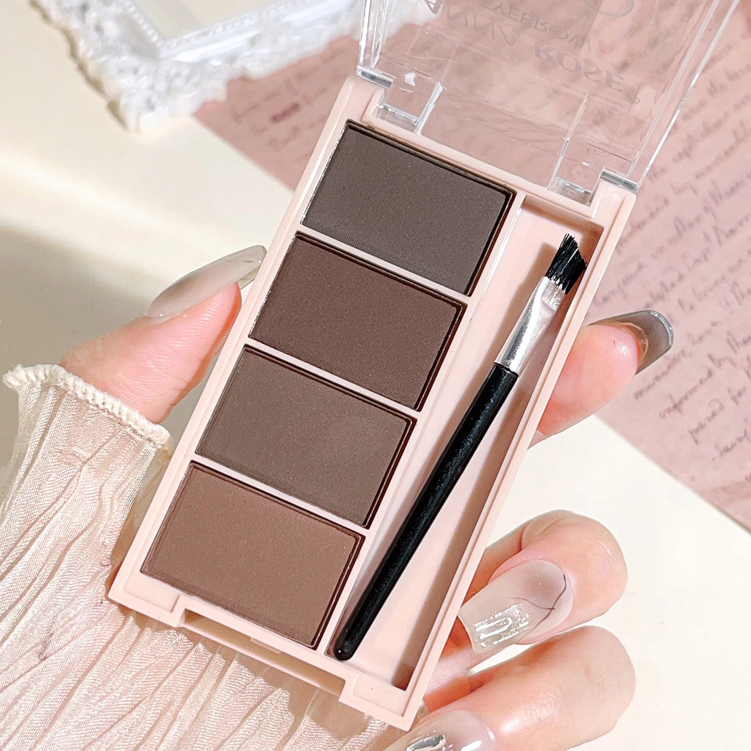 4-color eyebrow powder