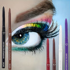 6-Color Smooth Waterproof Eyeliner Gel Pens