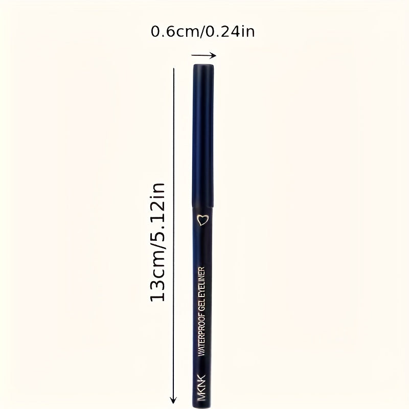 6-Color Smooth Waterproof Eyeliner Gel Pens