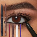6-Color Smooth Waterproof Eyeliner Gel Pens